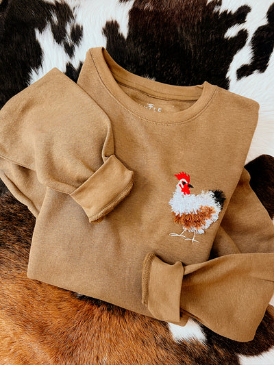 Fringy Chicken | Sweatshirt