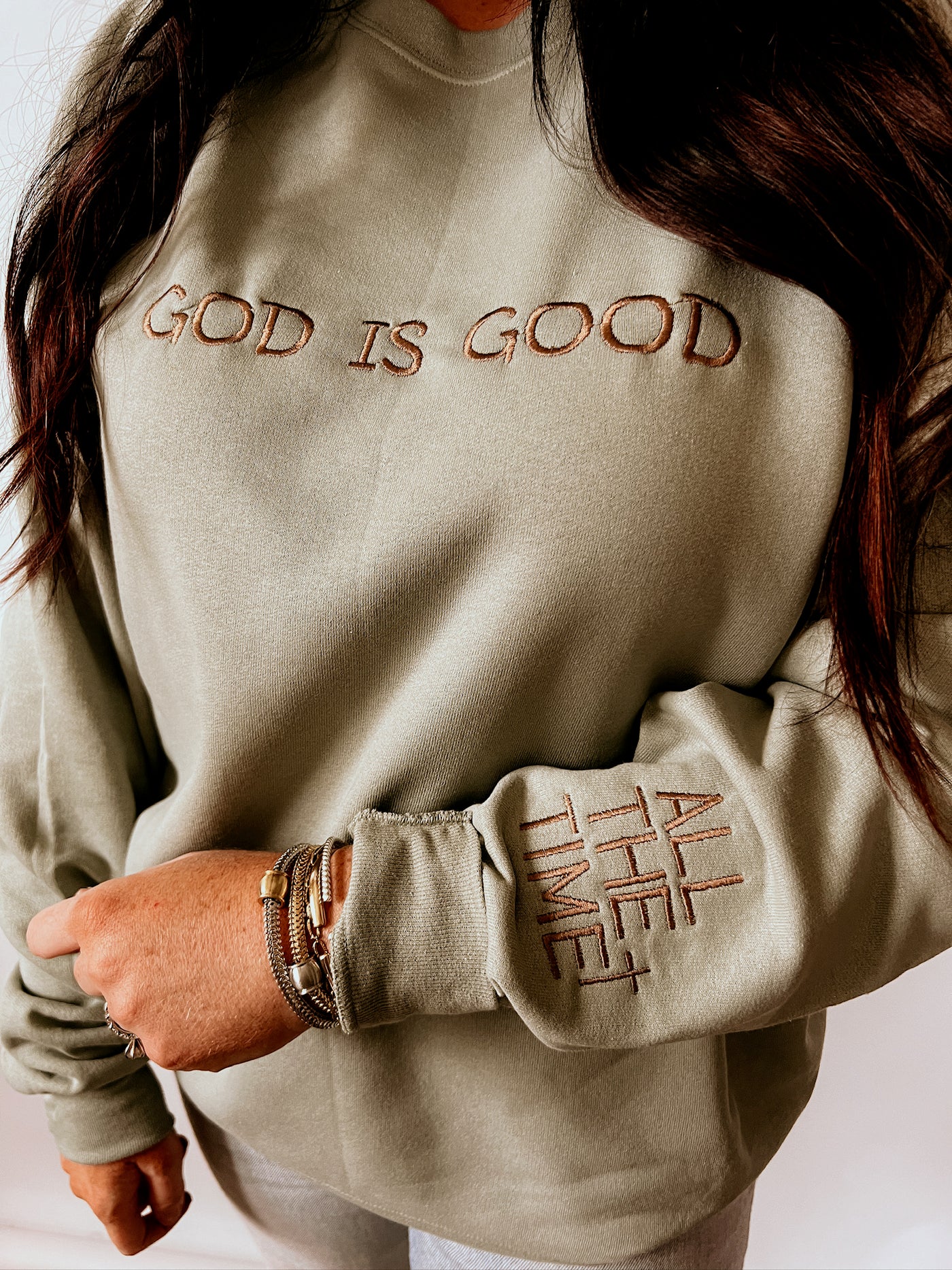 God is Good |SAGE Sweatshirt