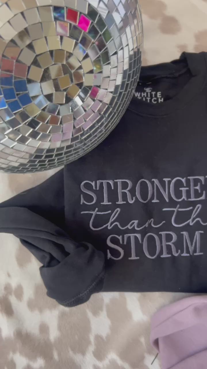 Stronger than the Storm | Black
