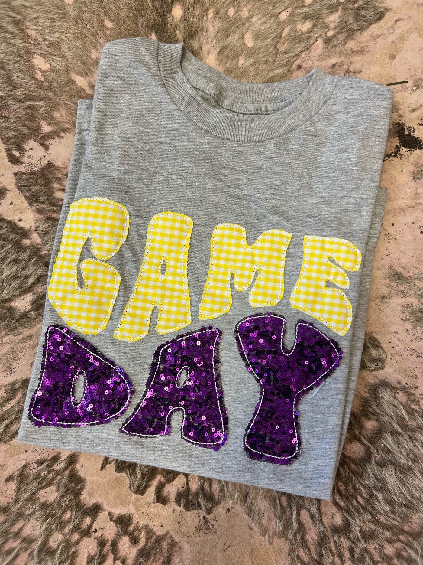 GAME DAY bubble letters | CUSTOMIZABLE | Adult