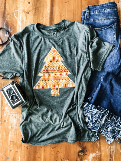 Aztec | Christmas Tree | Handmade Apparel