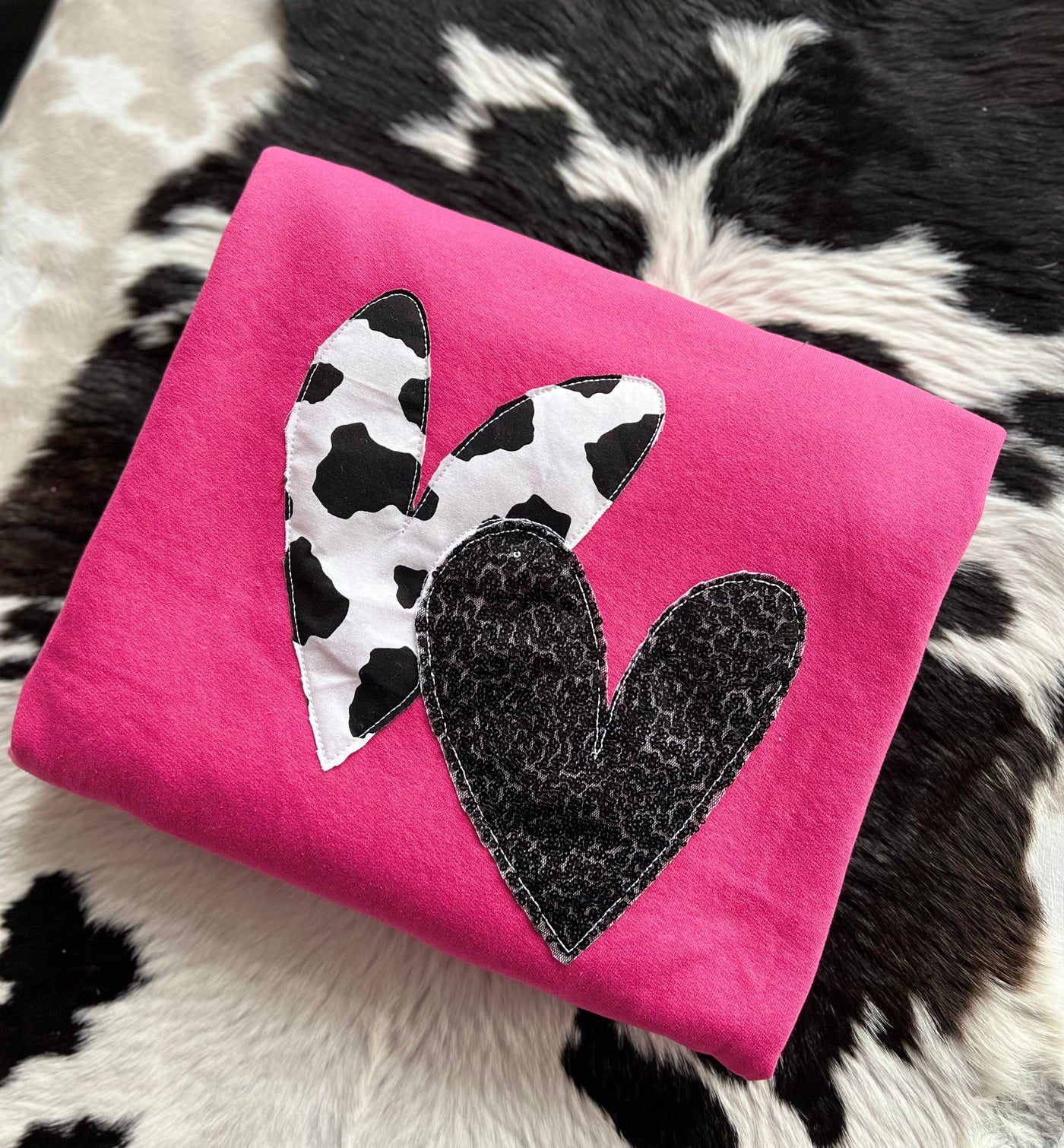 Double Love Cow | Handmade|